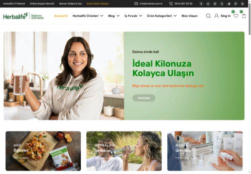 Herbalife Siparişi | Herbalife Bağımsız Distribütörü – Herbalife Ürünlerini Online Özel İndirimlerle Sipariş Ver.