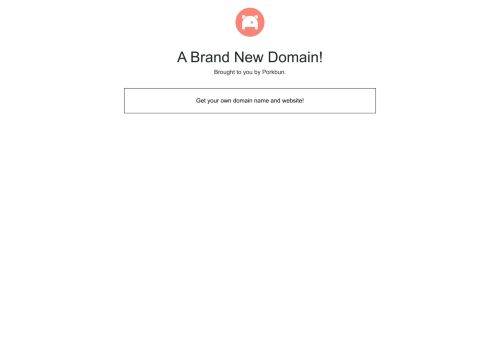 A Brand New Domain!
