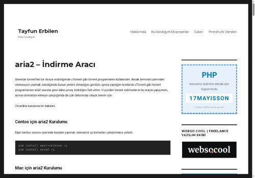 Tayfun Erbilen – Web Developer