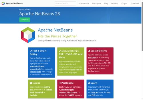 Welcome to Apache NetBeans