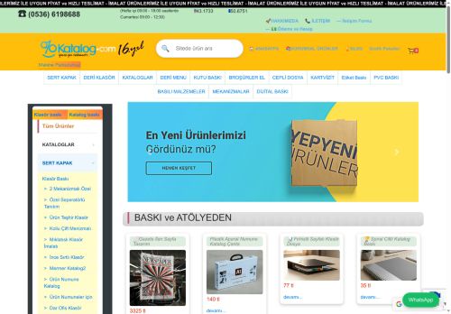 Katalog Baskı, Klasör Baskı, 100 adet klasör baskı, Ürün Katalog,Cebli Dosya, Broşür, El İlanı, Grafik Tasarım, Afiş,Kırtasiye Klasör