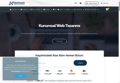 Nettescil Hosting Lisans Reseller Sanal ve Fiziksel Sunucu