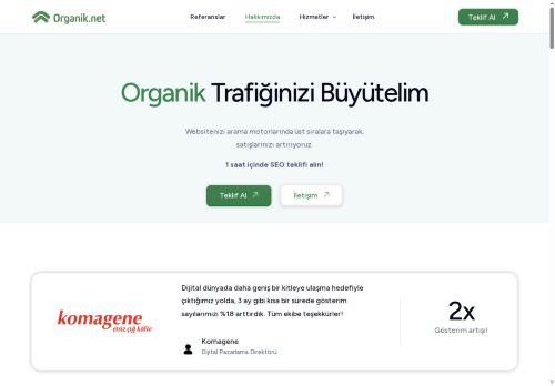 Kurumsal SEO Ajansı - Organik.net