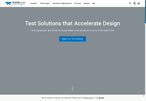 Test Solutions that Accelerate Design - Teledyne LeCroy