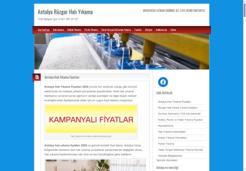 7/24 İletişim İçin 0 501 361 87 97 - Antalya Rüzgar Halı Yıkama