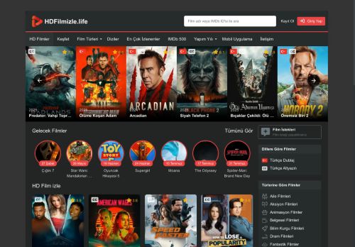 HDFilmizle.life: HD Film izle, Türkçe Dublaj Film izle