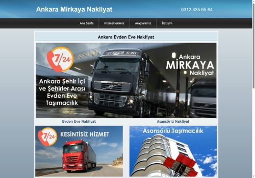 Ankara Mirkaya Nakliyat Evden Eve Nakliye Ankara Ev Taşıma Ofis Taşıma