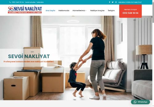 Sevgi Nakliyat Ankara Evden Eve Nakliyat ve Ofis Taşıma Ankara