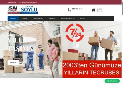 Soylu Nakliyat Antalya Villa ve Rezidans Taşıma Evden Eve Nakliye