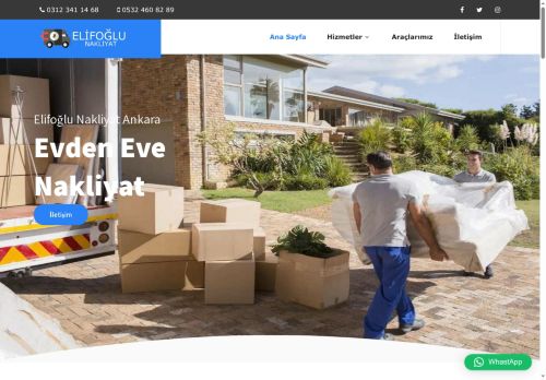 Elifoğlu Nakliyat Ankara - Ankara Evden Eve Nakliyat