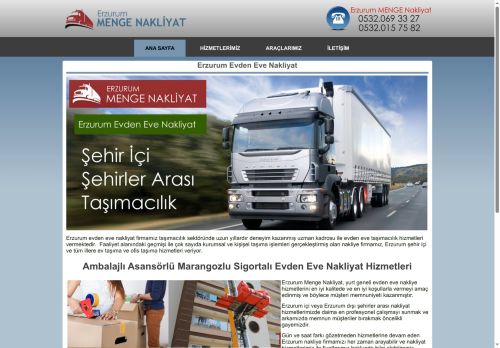 Erzurum Evden Eve Nakliyat Erzurum Menge Nakliyat Ev Taşıma