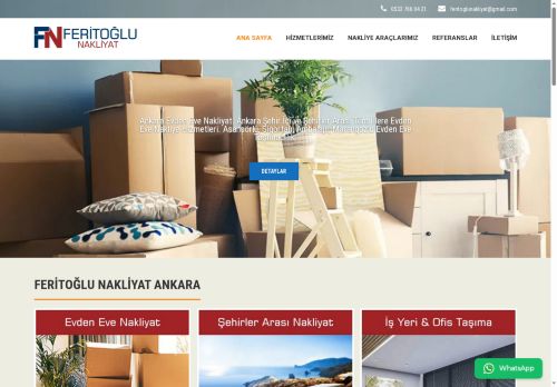Feritoğlu Nakliyat Ankara Ev Taşıma Şehirler Arası Nakliyat