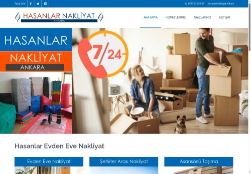 Hasanlar Nakliyat Ankara Evden Eve Nakliye Ofis Taşıma İş Yeri Taşıma