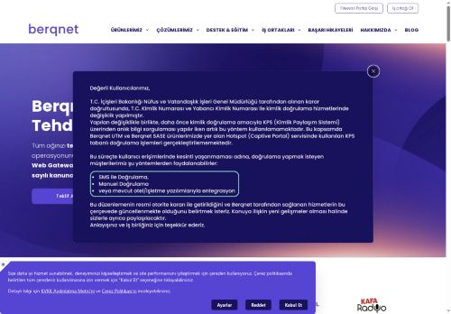 Firewall & SASE Platformu Yerli Siber Güvenlik Çözümleri | Berqnet