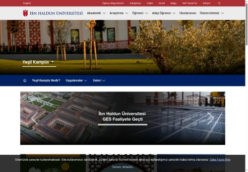 İHÜ Yeşil Kampüs