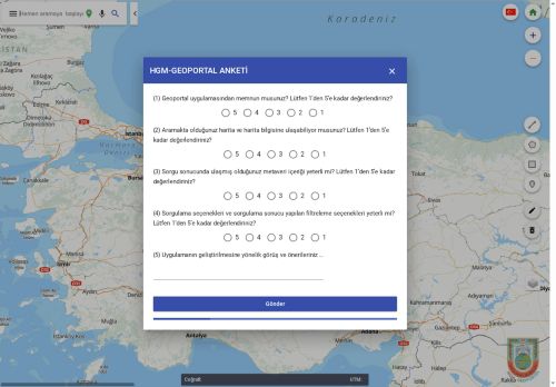 Harita Genel Müdürlüğü - GeoPortal