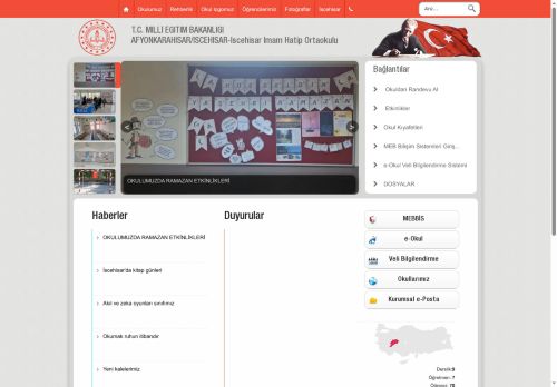 İscehisar İmam Hatip Ortaokulu - AFYONKARAHİSAR / İSCEHİSAR