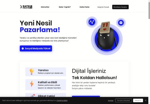 Rate Medya | Etkileşim Odaklı Sosyal Medya Ajansı