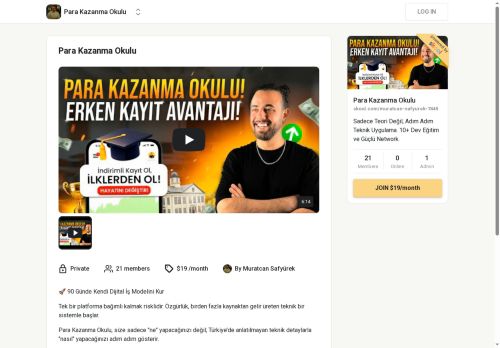 Para Kazanma Okulu