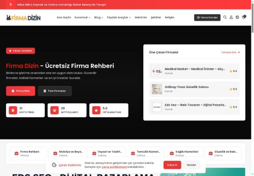 Firma Rehberi – Firma Dizin – Ücretsiz Dizin