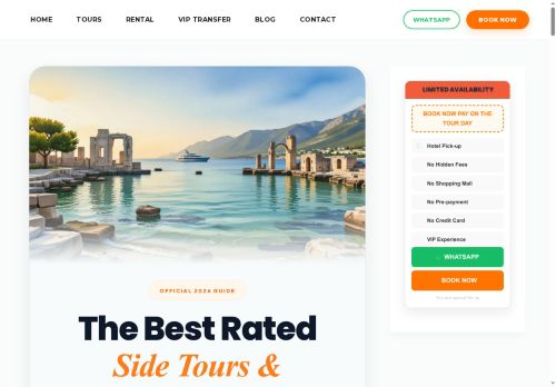 Side Tours & Excursions | Daily Trips & Experiences – SideKickTours