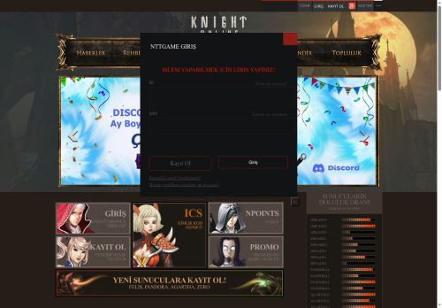 Knight Online Türkiye | Resmi Portal