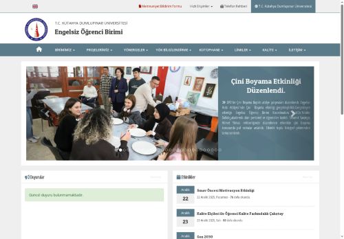 Engelsiz Öğrenci Birimi