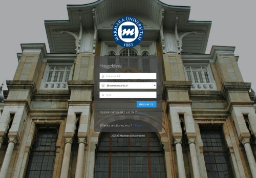 Destek Sistemi - Marmara Üniversitesi