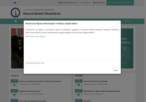 Hisarcık Meslek Yüksekokulu