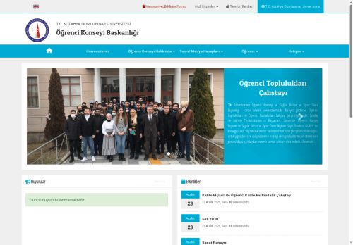 Öğrenci Konseyi Başkanlığı