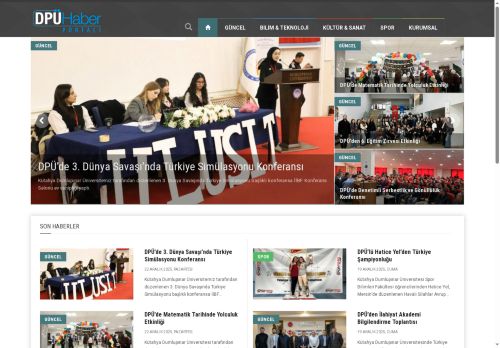 DPÜ Türk Üniversiteleri Tanıtım Fuarı’nda - DPÜHaber