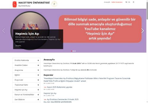 Hacettepe Üniversitesi Aşı Enstitüsü