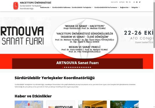 Hacettepe Üniversitesi Sürdürülebilir Yerleşkeler Koordinatörlüğü