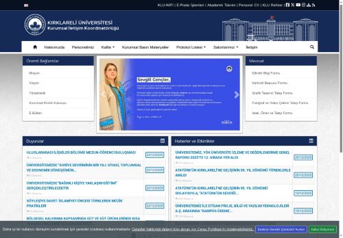 Kurumsal İletişim Koordinatörlüğü - KIRKLARELİ’NDE “60+ TAZELENME ÜNİVERSİTESİ” KURULDU - KLU
