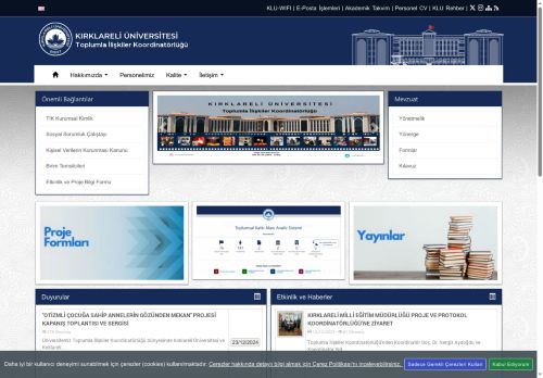 Toplumla İlişkiler Koordinatörlüğü - KLU