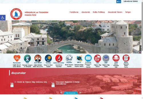 Mimarlık ve Tasarım Fakültesi