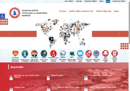 Uzaktan Eğitim Uygulama ve Araştırma Merkezi - Stüdyo Randevu