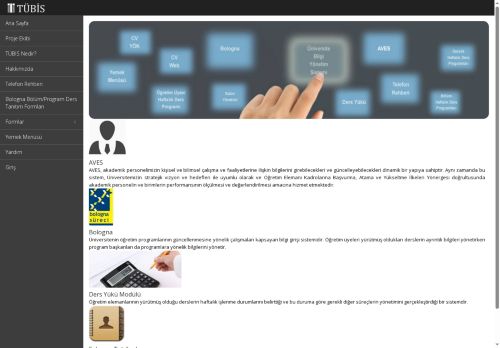 Ticaret Üniversitesi Bilgi Yönetim Sistemi - TÜBİS