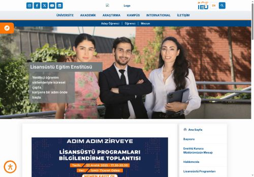 Lisansüstü Eğitim Enstitüsü | İzmir Ekonomi Üniversitesi