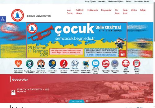 ÇOCUK ÜNİVERSİTESİ - Çocuk Üniversitesi-2025 Mezuniyet Töreni