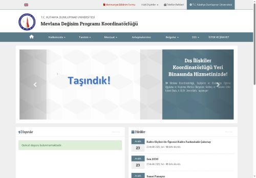 Mevlana Değişim Programı Koordinatörlüğü