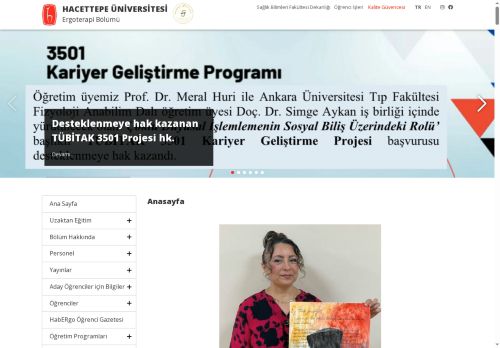 Hacettepe Üniversitesi Sağlık Bilimleri Fakültesi Ergoterapi Bölümü