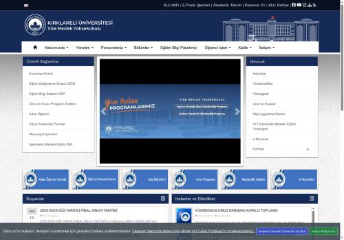Vize Meslek Yüksekokulu - Kırklareli İl Göç İdaresi Müdürlüğüne Teknik Gezi Gerçekleştirildi - KLU