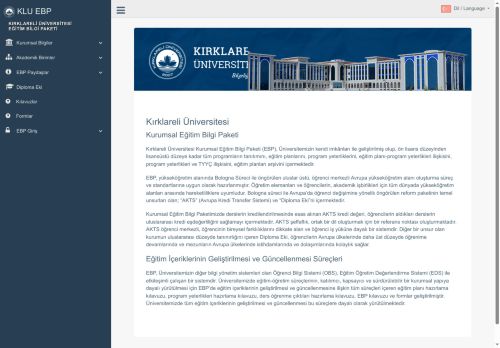 KLU Bologna | Bilgi Paketi