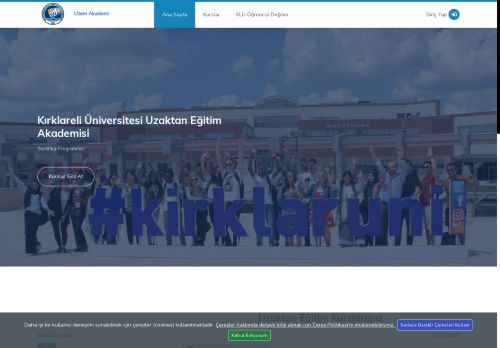 Kırklareli Üniversitesi Uzaktan Eğitim Akademisi