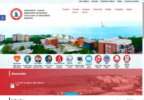 Sanayi İşbirliğini Geliştirme Uygulama ve Araştırma Merkezi - Üniversite