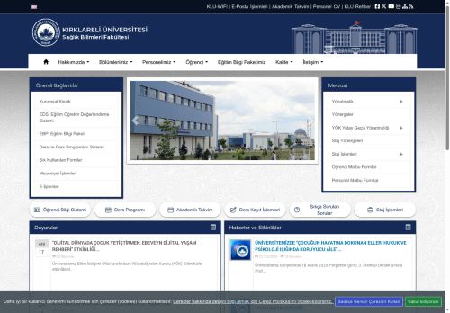 Sağlık Bilimleri Fakültesi - ÇOCUK GELİŞİMİ - KLU