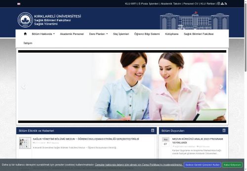 Sağlık Yönetimi - KLU - Sağlık Bilimleri Fakültesi