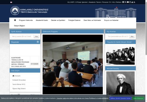 TBMYO Elektronik Teknolojisi - KLU