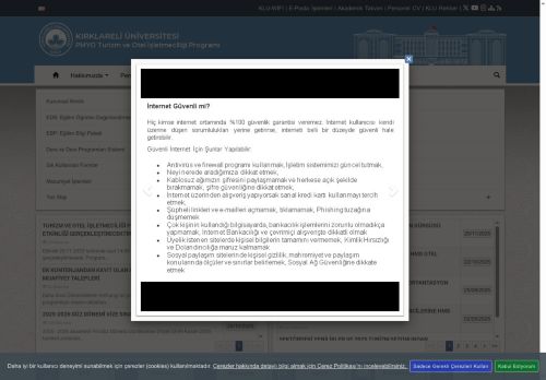 PMYO Turizm ve Otel İşletmeciliği Programı - Turizm ve Otel İşletmeciliği Programı Mezun Kürsüsü Etkinliği Düzenledi - KLU